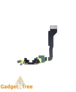 Charging Port Flex Cable with Microphone for iPhone 4 Black