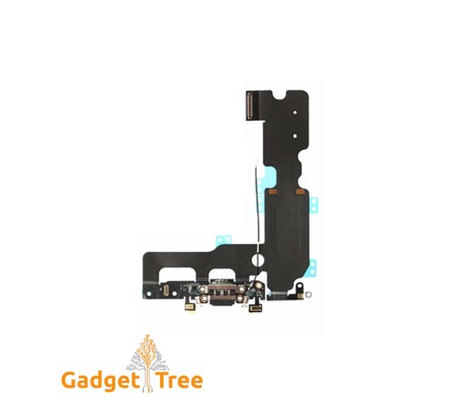 Charging Port USB Audio Connector Dock Flex Cable for iPhone 7Plus Black