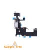 Charging Port USB Connector Dock Headphone Jack Flex Cable for iPhone 5 White