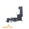 Charging Port USB Connector Dock Headphone Jack Flex Cable for iPhone 5S Black