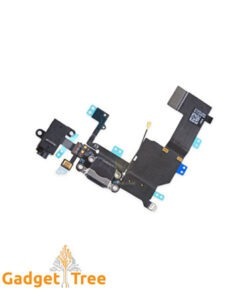 Charging Port USB Connector Dock Headphone Jack Flex Cable for iPhone 6splus Black