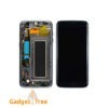 Samsung Galaxy S7 Edge LCD Screen [With Frame] Black